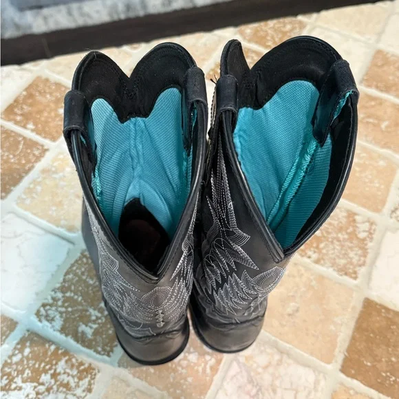 Durango Black Cowboy Boots - Picture 5 of 5